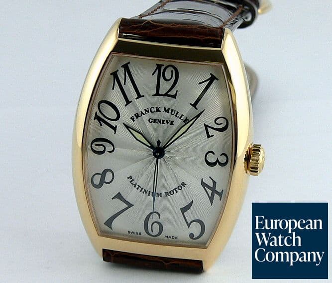 Image of Franck Muller Cintr�e Curvex, Yellow Gold