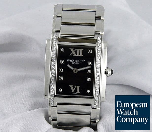 Image of Patek Philippe Twenty-4 4910 SS/SS Black