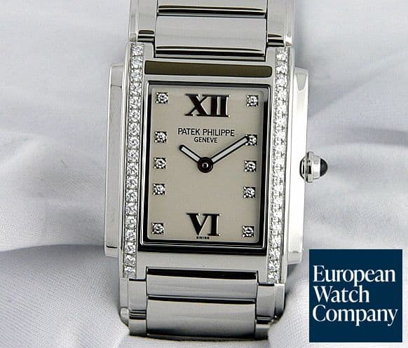 Image of Patek Philippe Twenty-4 4910 SS/SS White