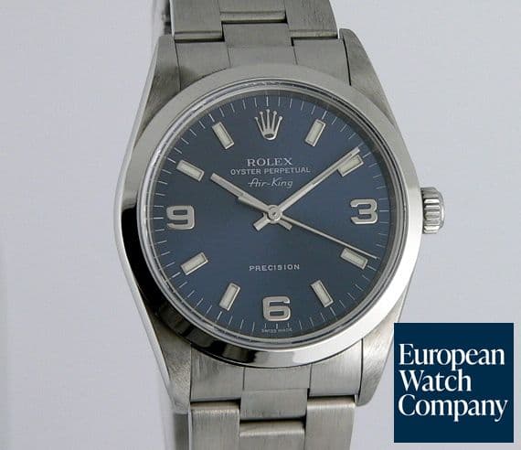 Image of Rolex Air King SS/SS Blue Dial