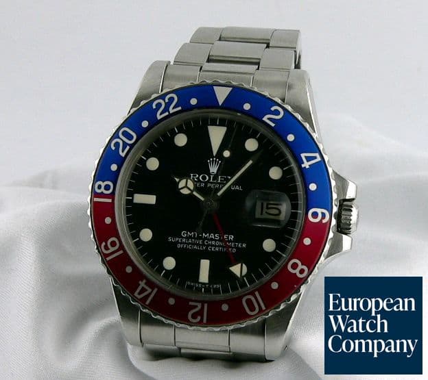 Image of Rolex GMT Master Red Blue 