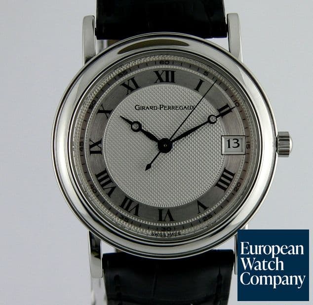 Image of Girard Perregaux Classic Automatic With Date White Dial