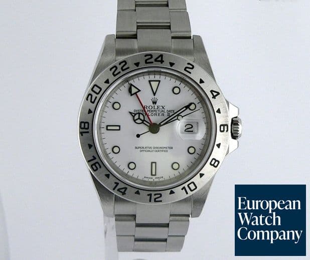 Image of Rolex Explorer II White Dial