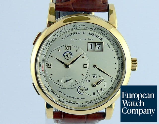 Image of A. Lange and Sohne Lange 1 Timezone Yellow