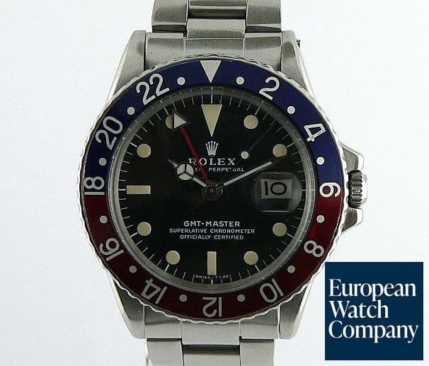 Image of Rolex GMT Master Red Blue 
