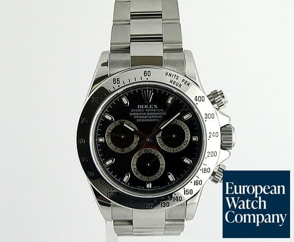 Image of Rolex Daytona SS Black Dial