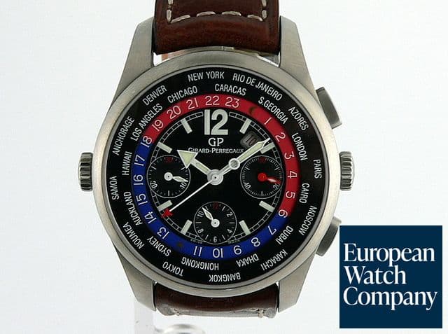 Image of Girard Perregaux World Time WW.TC Chrono Titanium