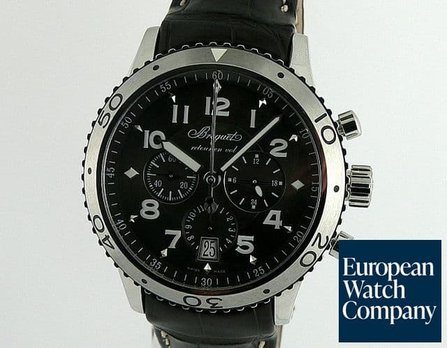 Image of Breguet Type XXI Flyback SS/Strap