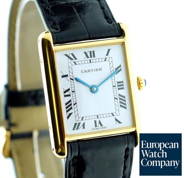 Image of Cartier Tank Y.G Qtz 