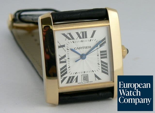 Image of Cartier Tank Francaise YG/Strap