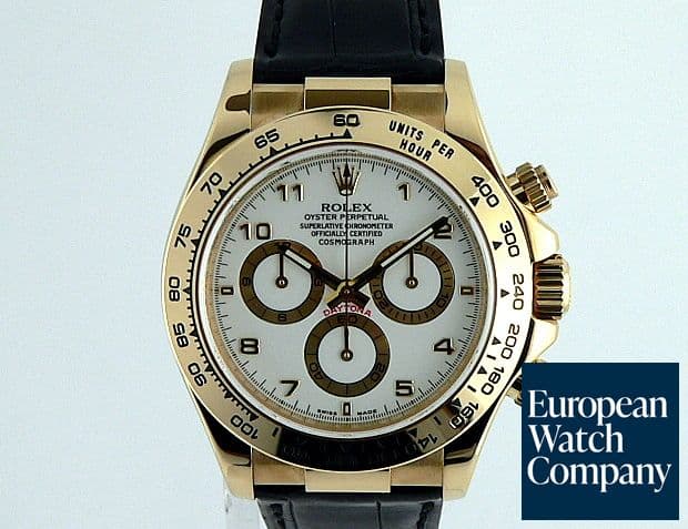 Image of Rolex Daytona Yellow Gold Strap