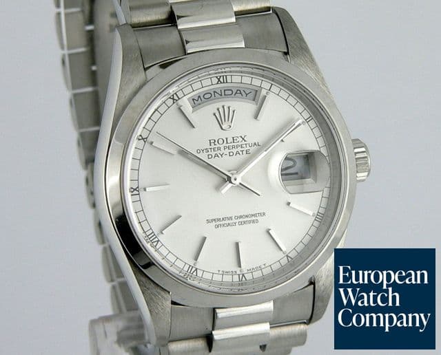 Image of Rolex President Plat
Silver Dial