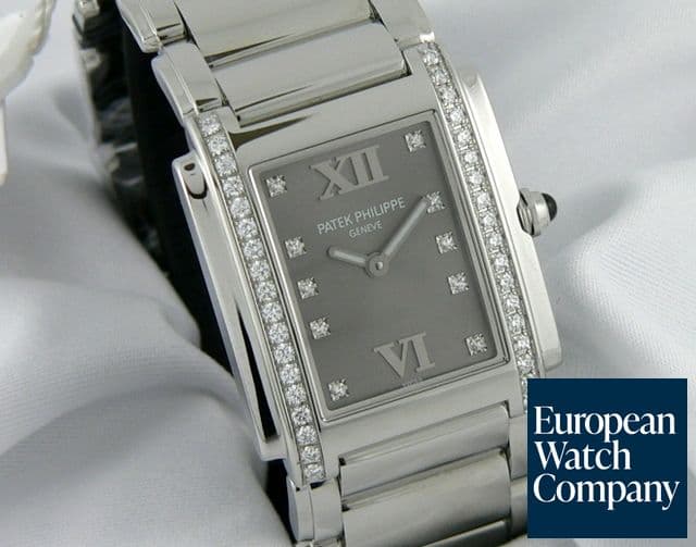 Image of Patek Philippe Twenty-4 4910 SS/SS Gray