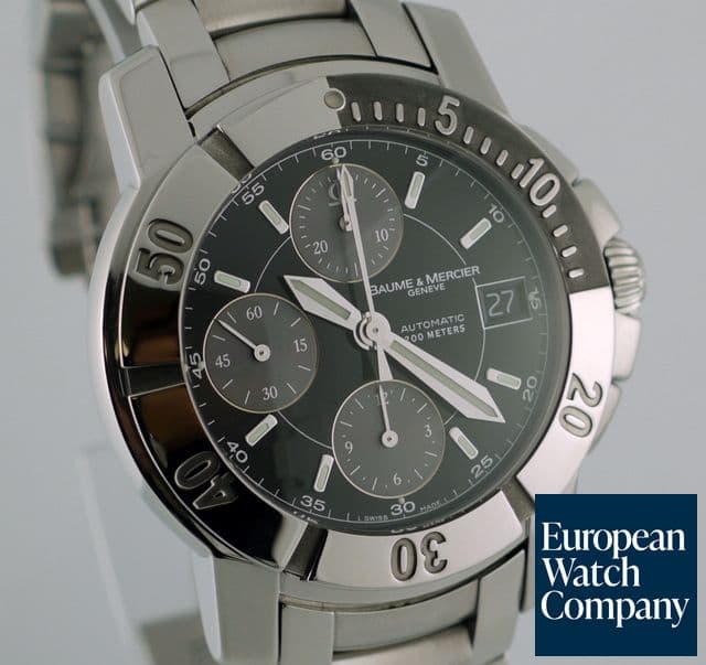 Image of Baume & Mercier Capeland S Chrono SS/SS
