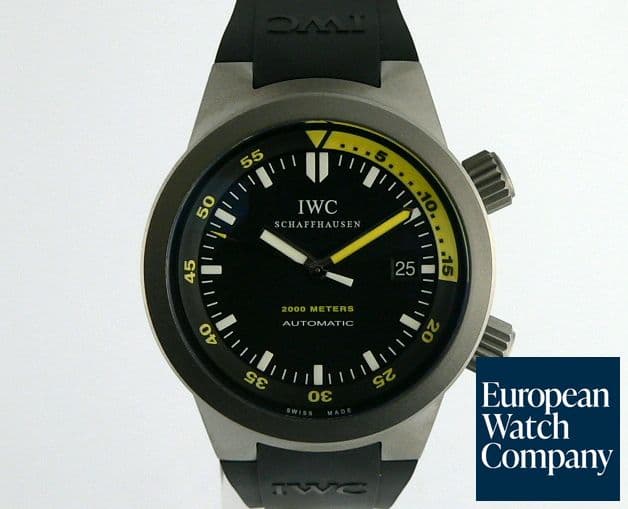 Image of IWC Aquatimer 
Titanium Rubber