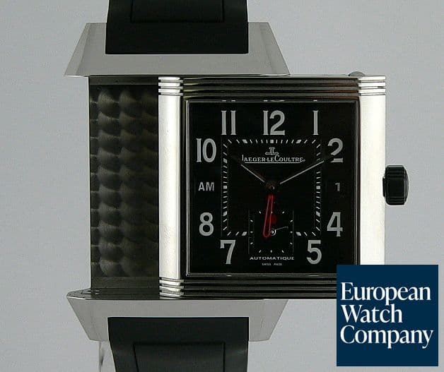 Image of Jaeger LeCoultre Reverso Squadra Hometime Steel