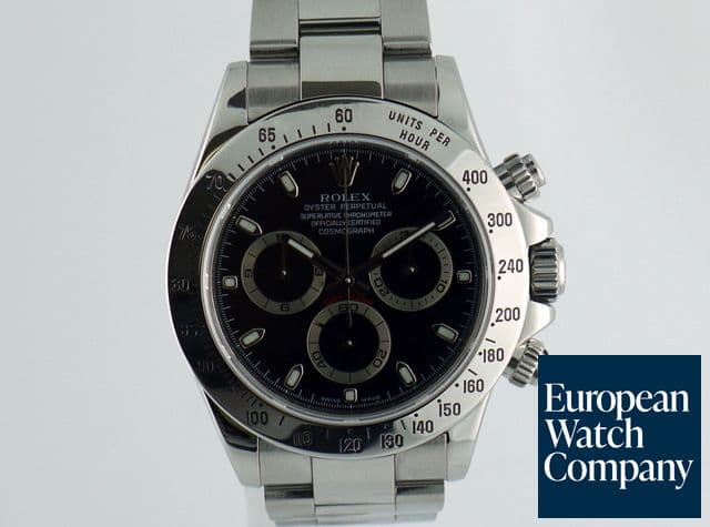 Image of Rolex Daytona SS Black Dial