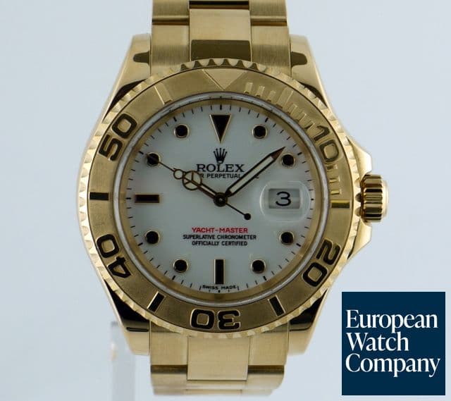 Image of Rolex Yacht-Master YG/YG White Dial