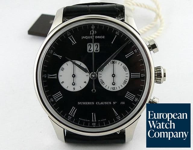 Image of Jaquet Droz Chrono Grande Date
White Gold
Black Dial