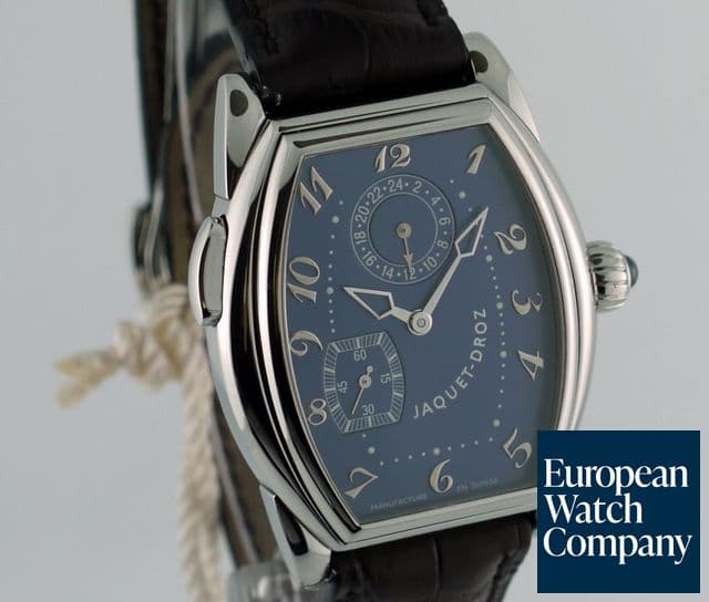 Image of Jaquet Droz Tonneau, GMT
Blue Dial