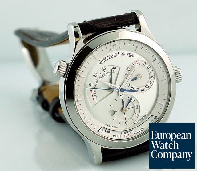 Image of Jaeger LeCoultre Master Geo Steel Silver Dial