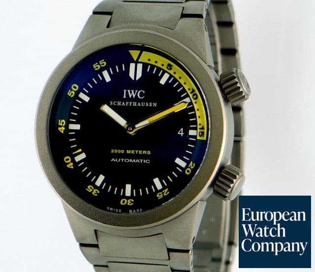 Image of IWC Aquatimer Titanium 2000
Titanium/Titanium