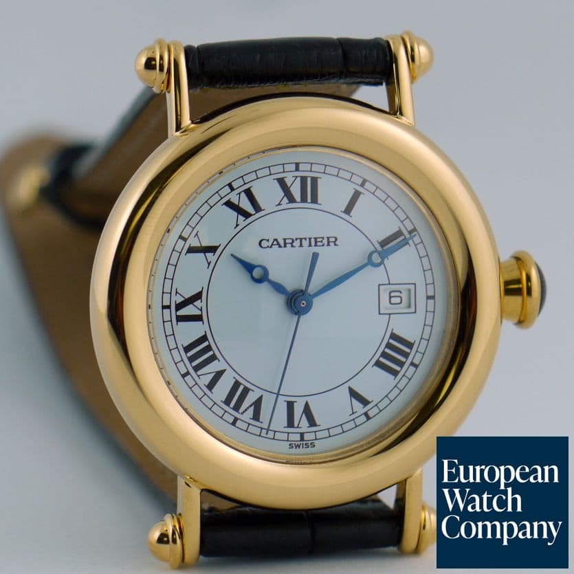 Image of Cartier Diabolo YG/Strap Quartz