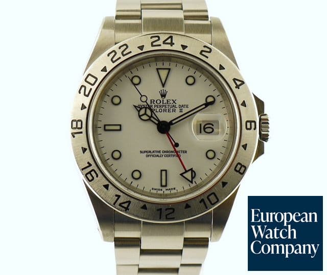 Image of Rolex Explorer II White Dial
