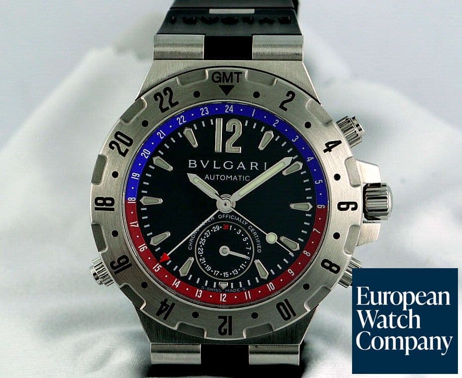 Image of Bulgari Diagono Mens Professional GMT Automatic