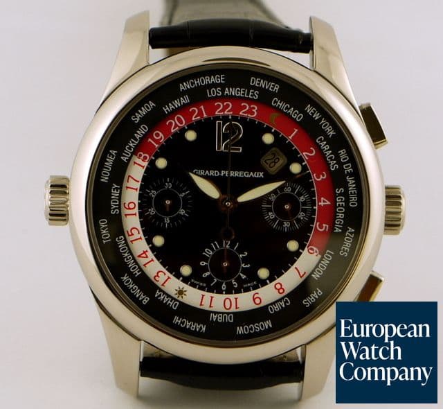 Image of Girard Perregaux Worldtimer WW.TC Chrono White Gold