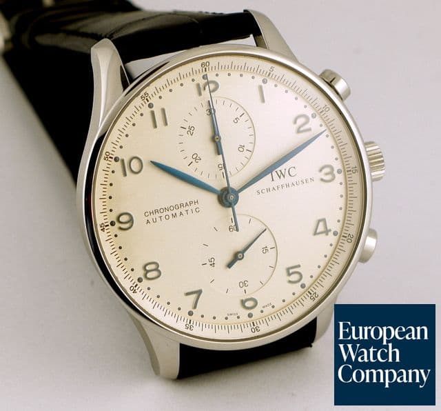 Image of IWC Portugieser Chrono Silver Dial
