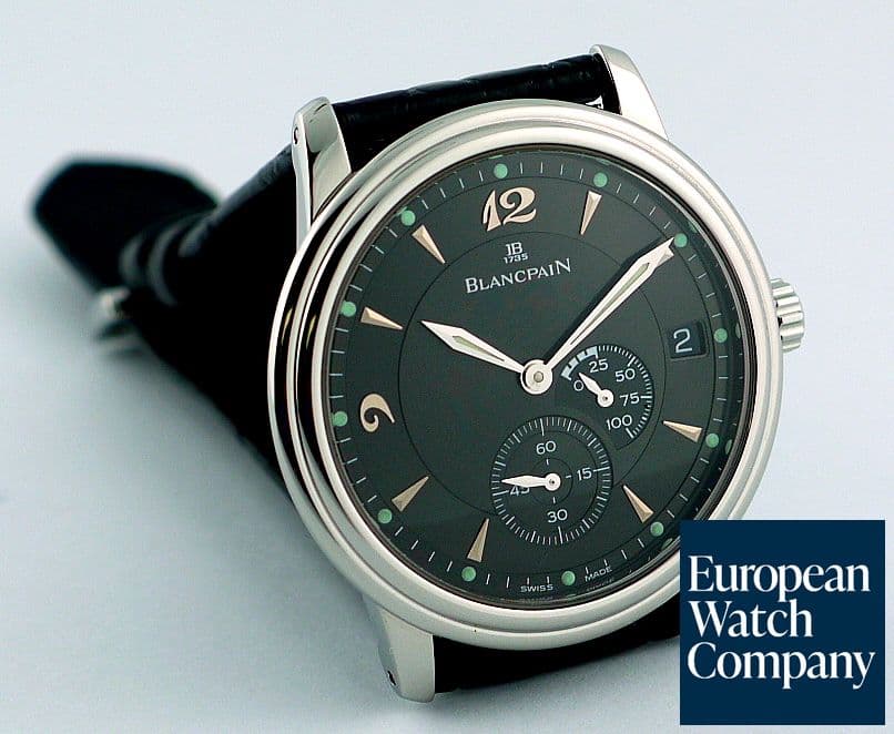 Image of Blancpain Power Reserve Steel Black Dial