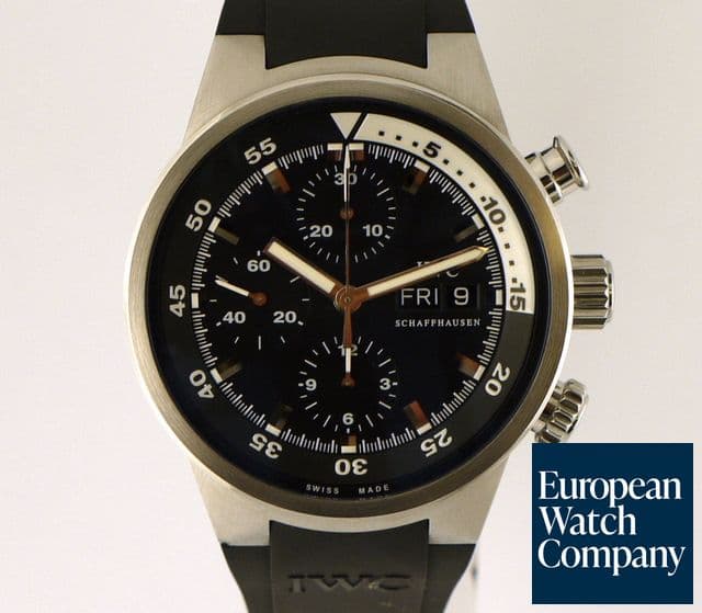 Image of IWC Aquatimer Chrono Steel Rubber