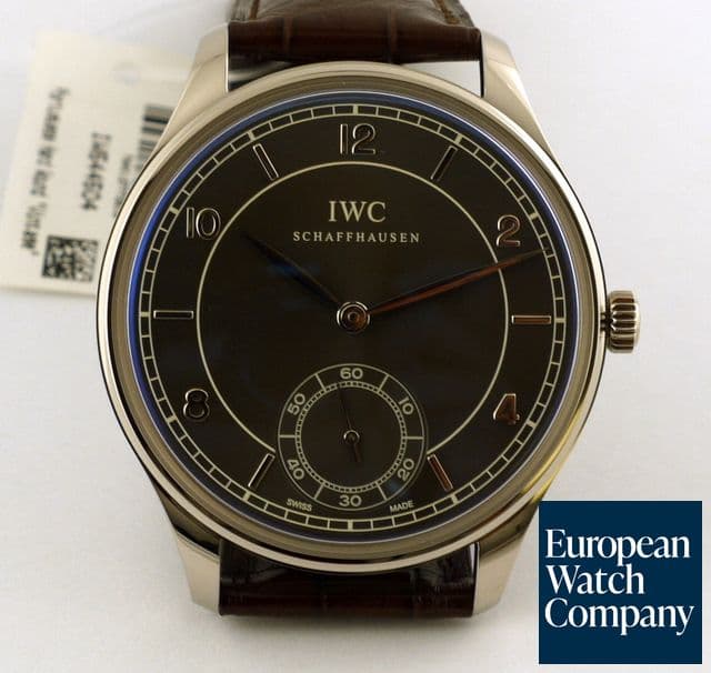 Image of IWC Portuguese Manual Wind, 18k white gold
5445-04