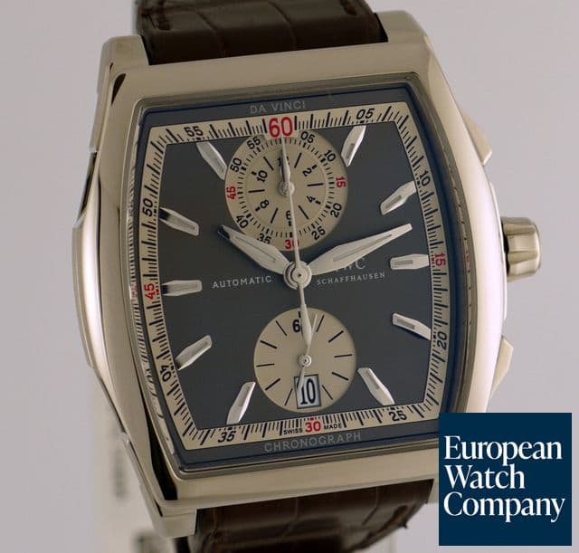 Image of IWC Da Vinci Chronograph Flyback, 18k White Gold                    