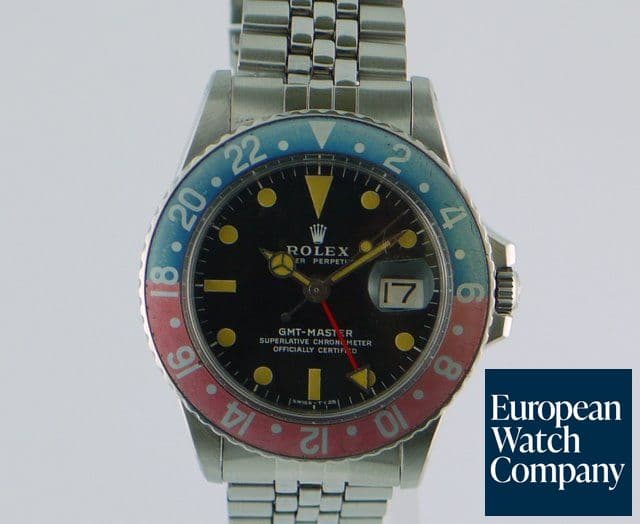 Image of Rolex GMT Master Red Blue 