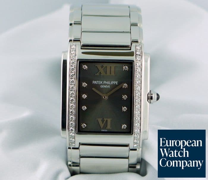 Image of Patek Philippe Twenty-4 4910 SS/SS Gray