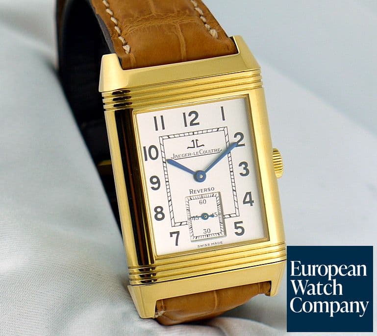 Image of Jaeger LeCoultre Reverso Grande Taille YG Strap