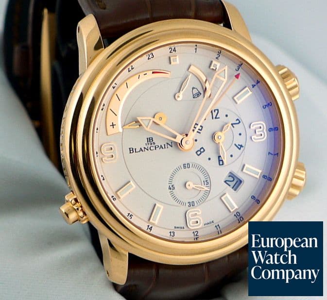 Image of Blancpain Alarm GMT Rose 