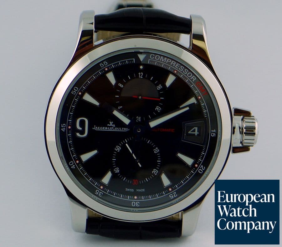 Image of Jaeger LeCoultre Master Compressor GMT 
Steel
