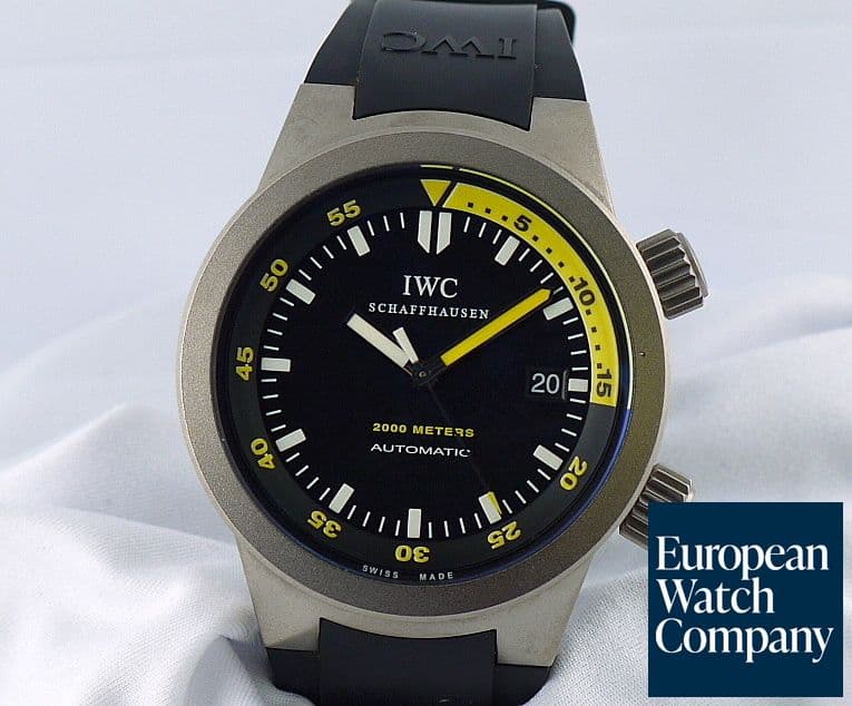 Image of IWC Aquatimer 2000
Titanium Rubber