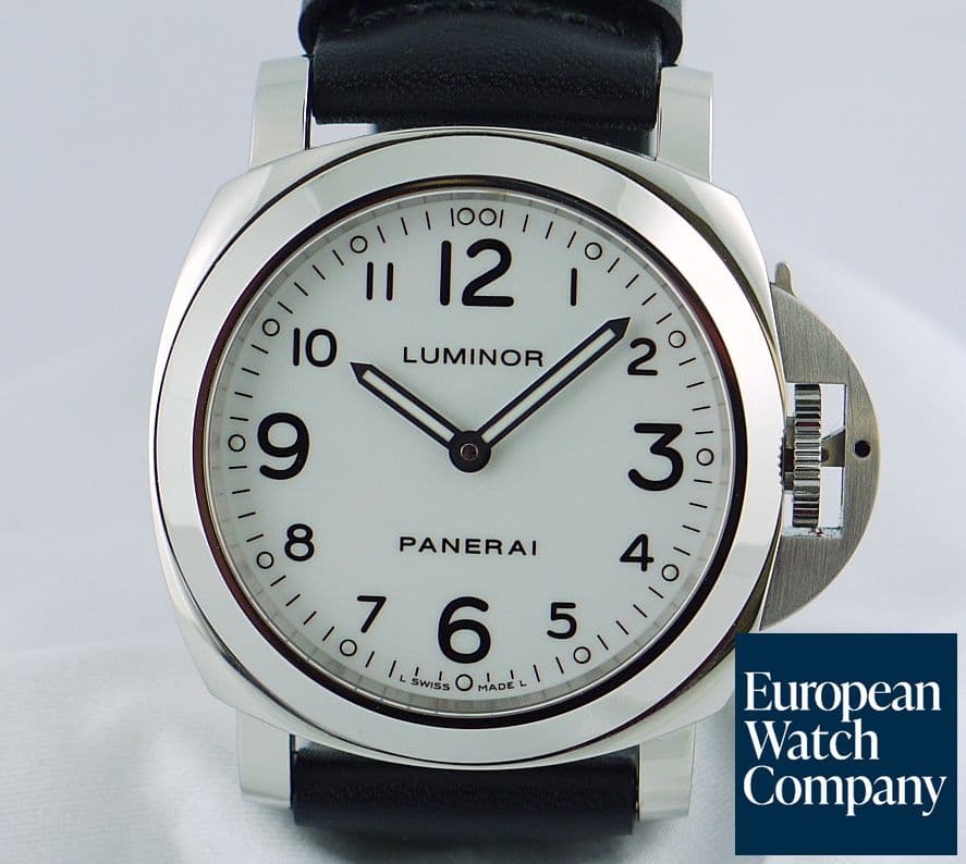Image of Panerai Luminor 44 Steel
White Dial