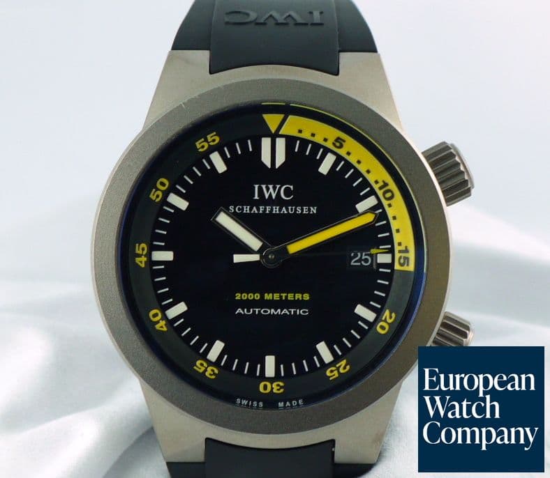 Image of IWC Aquatimer 
Titanium Rubber