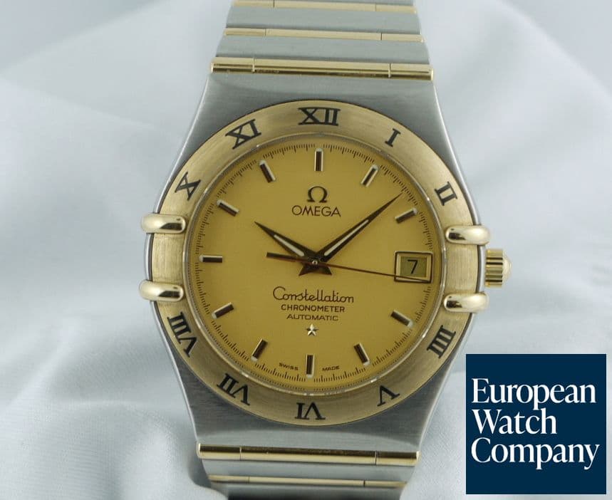 Image of Omega Omega Constellation 2T Gold Dial.. Full Bar