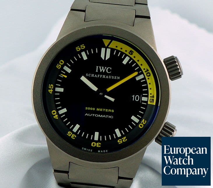 Image of IWC Aquatimer Titanium 2000
Titanium/Titanium
