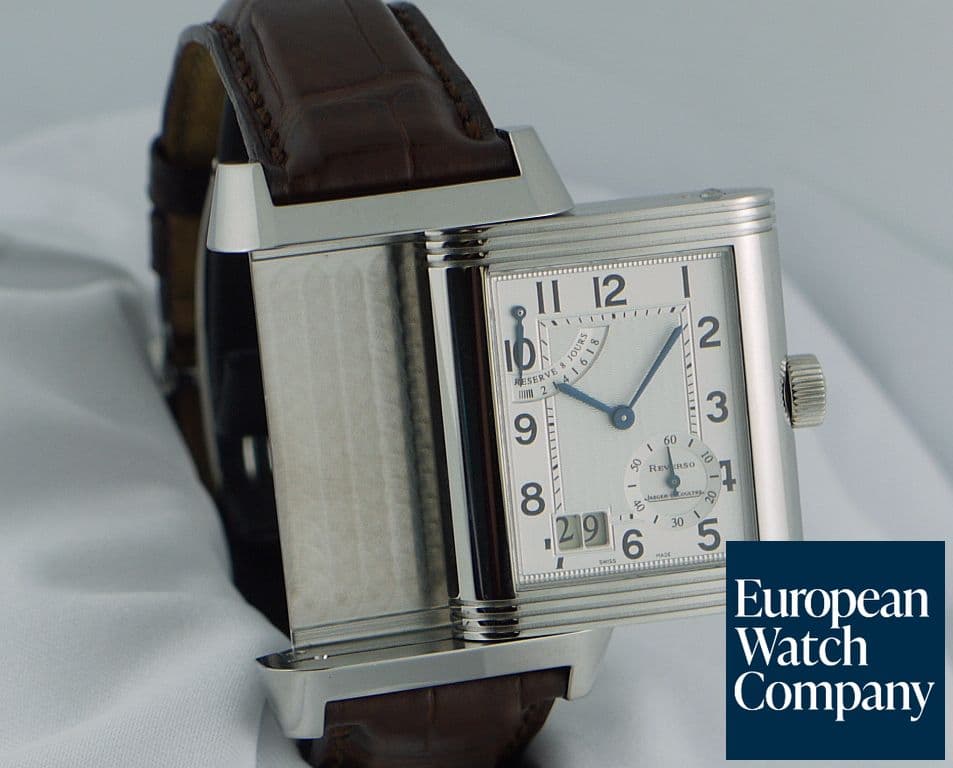 Image of Jaeger LeCoultre Grande Date Reverso SS/Strap