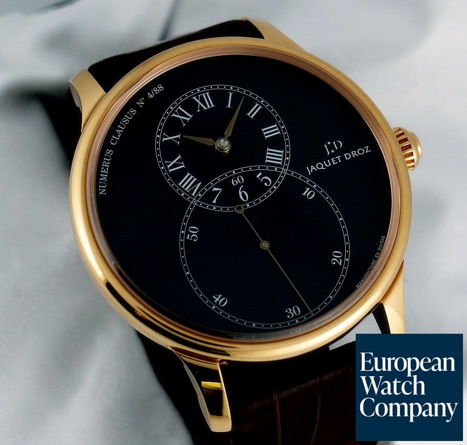 Image of Jaquet Droz Grande Seconde Rose Slate Dial