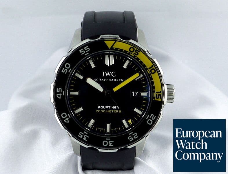 Image of IWC NEW Version Aquatimer 2000 SS/Rubber