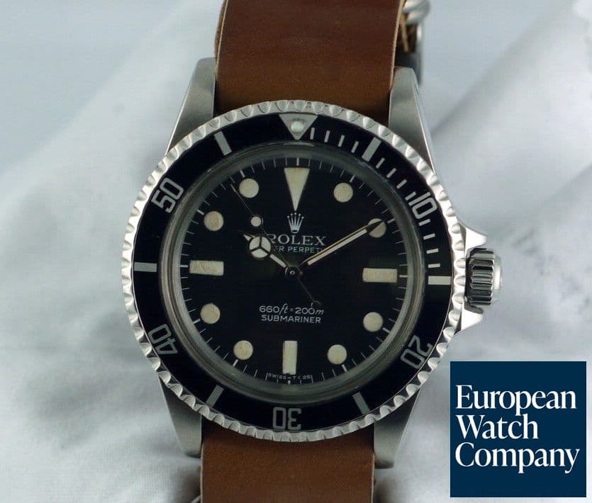 Image of Rolex 80's Submariner Steel