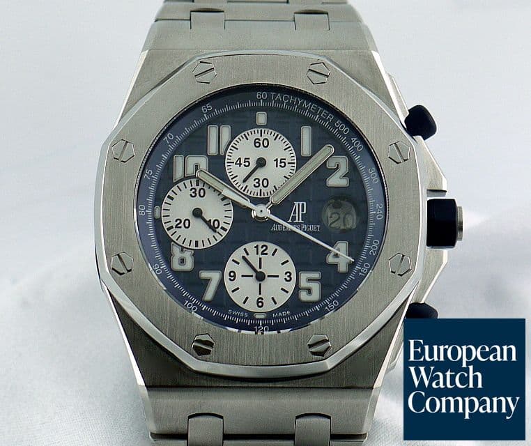 Image of Audemars Piguet Royal Oak Offshore SS/SS Blue